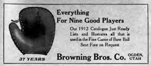 ImprovementEra 1912 Baseball ad