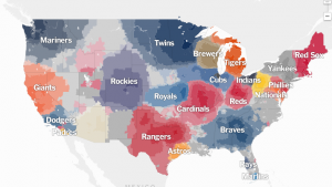 A Map of Baseball Nation